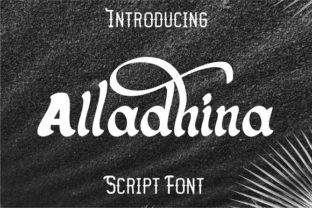 Alladhina: The Script Handwritten Font That Elevates Web Design