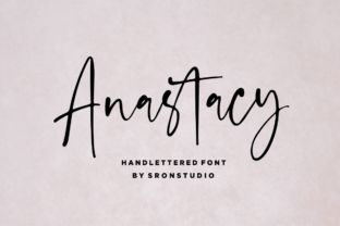 Anastacy: The Handwritten Font That Elevates Your Brand