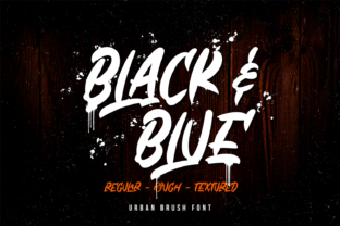 Black Blue: A Script Handwritten Font for Creative Makers