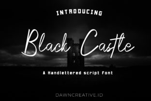 Black Castle: A Script Font That Adds Elegance and Adventure to Branding