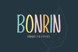 Bonrin: The Script Handwritten Font That Elevates Your Digital Brand