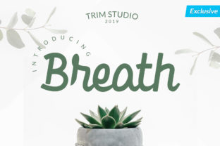 Breath: A Script Handwritten Font for Effortless Editorial Design