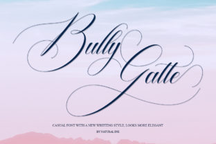 Bully Gatte: A Script Font That Elevates Handmade Creations