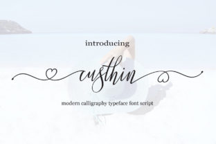 Custhin: A Modern Handwritten Font for Creative Designers