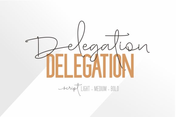 Delegation Family for Creative Web Design and Branding