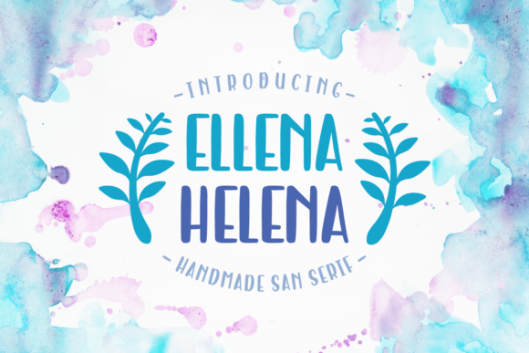 Ellena Helena: A Bold Script Font for Editorial Design and Branding