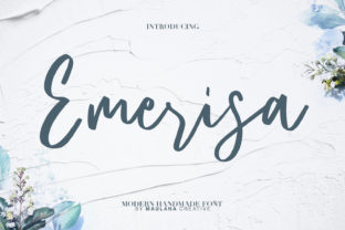 Emerisa: A Handcrafted Script Font for Creative Designers