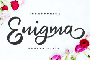 Enigma: A Script Handwritten Font for Dynamic Brand Campaigns
