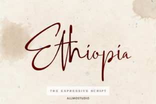 Ethiopia: A Font That Breathes Life Into Your Handmade Creations