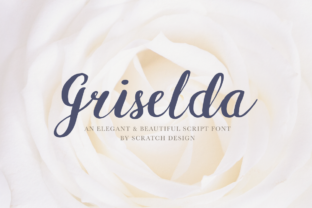 Griselda: A Script Handwritten Font for Creative Crafters