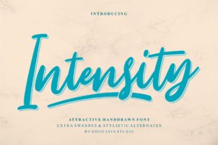 Intensity: A Font That Elevates Your Brand’s Visual Story
