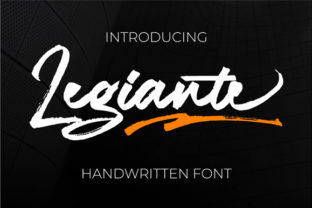 Legiante: A Script Handwritten Font That Elevates Your Brand