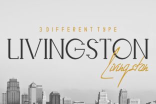 Livingston: A Script Handwritten Font Trio for Creative Branding