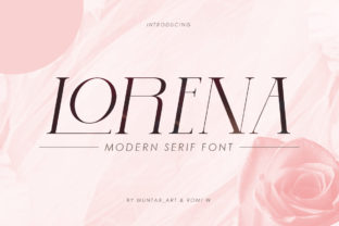 Lorena: The Serif Font That Elevates Your Brand