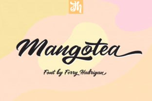 Mangotea: The Bold Script Font That Elevates Your Brand