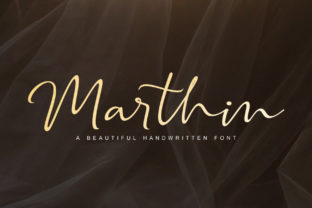 Marthin: A Script Handwritten Font That Elevates Every Design Project
