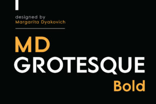 MD Grotesque Bold: A Modern Sans Serif Font for Digital Design