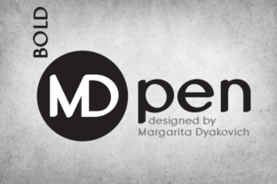 MD Pen Bold: A Powerful Sans Serif Font for Editorial Design