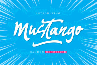 Mustango Font for Creative Campaigns and Branding