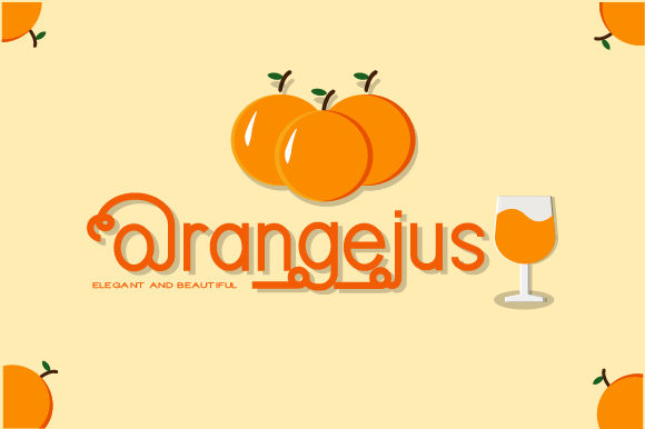 Orangejus: A Sans Serif Font for Editorial Design and Branding