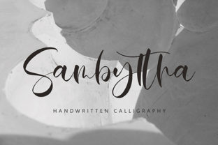 Sambyttha: The Script Handwritten Font That Elevates Your Brand