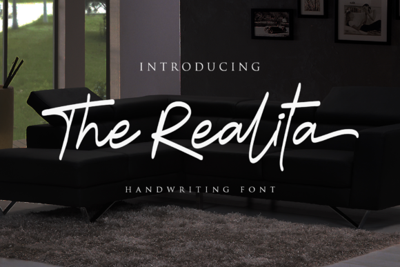 The Realita Font: A Bold Script for Branding That Speaks Volumes