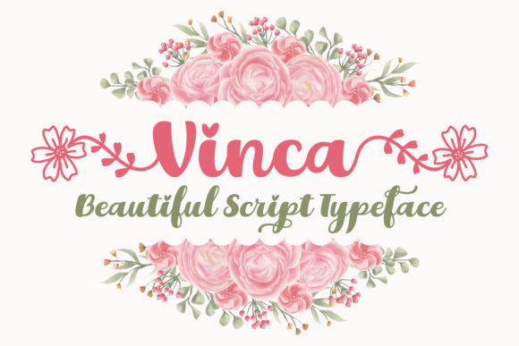 Vinca: A Script Handwritten Font for Bold Branding